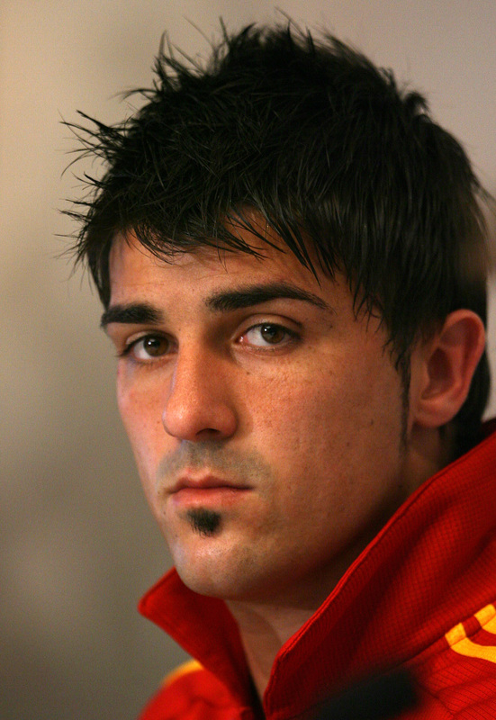 David Villa. Chicks dig the sensitive, foreign, brooding type.